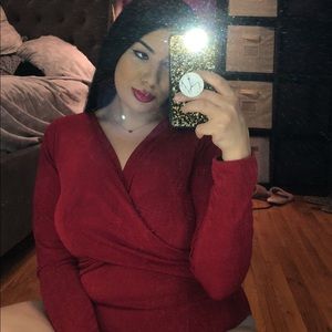 Red velvet bodysuit 💔